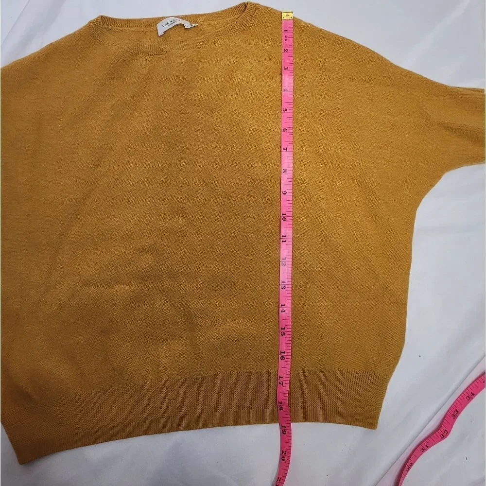 THE RESET‎ R Label gold essential pullover short sleeve sweater S/M